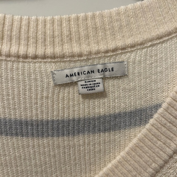 American Eagle Striped Sweater - Picture 2 of 2